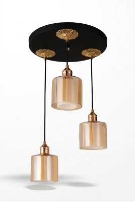 Lüster Kronleuchter Deckenleuchter Deckenlampe Leuchte Modern Gold Neu