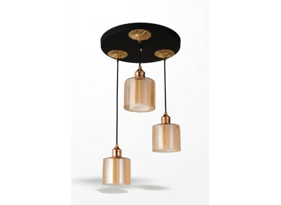 Lüster Kronleuchter Deckenleuchter Deckenlampe Leuchte Modern Gold Neu