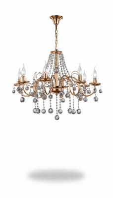 Königliche Luxus Lüster Deckenlame Kronlampe Deckenbeleuchtung Hängeluster