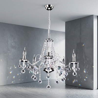 Lüster Luxus Crystal Kronleuchter Lüsterlicht Deckenlampe Prunkkronleuchter