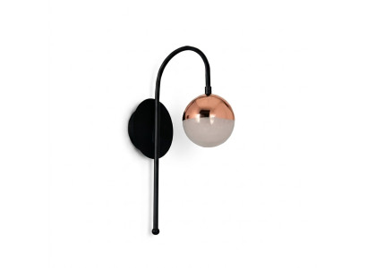 Wandlampe Prunkleuchter Wandleuchte Lüster Wand Lampen LED Schwarz
