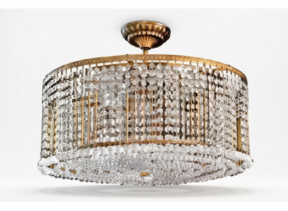 Luster Kronleuchter Deckenlampe Deckenleuchter Gold Luxus Leuchte Lampe