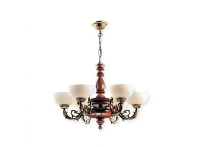 Deckenleuchter Lüster Kronleuchter Deckenlampe Lampen Braun Klassischе