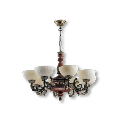 Deckenleuchter Luster Kronleuchter Deckenlampe Lampen Braun Klassischе