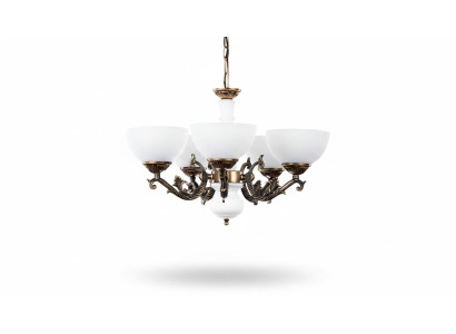 Deckenleuchter Lüster Kronleuchter Deckenlampe Lampen Braun Klassischе