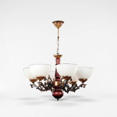 Deckenleuchter Lüster Kronleuchter Deckenlampe Lampen Braun Klassischе