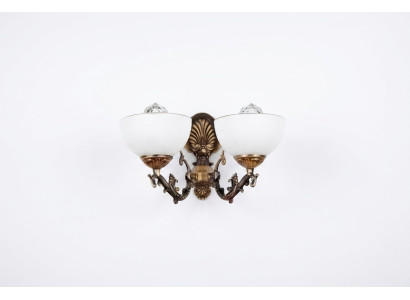 Wandlampe Wandleuchten Wandleuchte Lüster Wand Lampen Braun Klassischе
