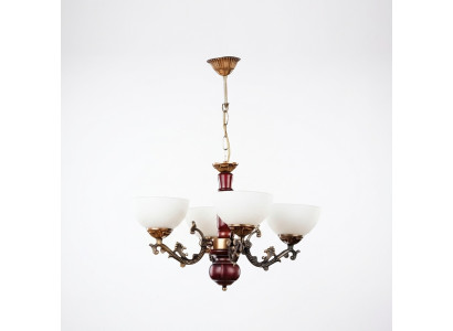 Lüster Deckenleuchter Kronleuchter Deckenlampe Lampen Braun Klassischе