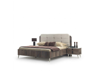Bett Doppelbett Schlafzimmer Design Betten Moderne Polster Holz