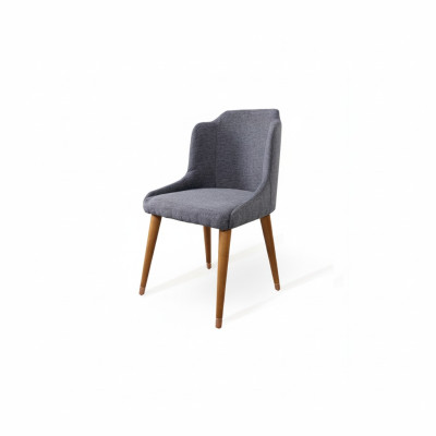 Stuhl 1 Sitzer Sessel Holz Luxus Klasse Möbel Design Lehnstuhl Holz Esszimmer