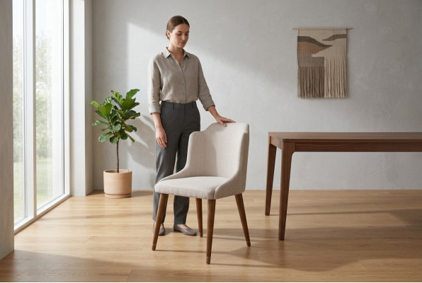 Modern Stühle Stuhl Designer Holzstuhl Esszimmerstuhl Luxus Holz Neu Möbel