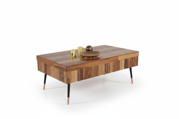 Luxus Couchtisch Braune Couchtische Wohnzimmer Holz Tisch Beistelltisch
