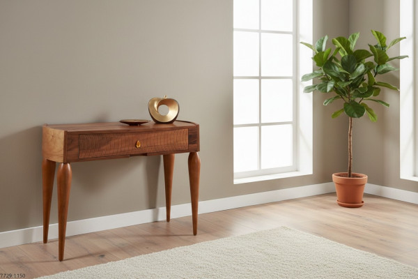 Sideboard Konsolentisch Holz Seitentische Wandtisch Konsole Möbel Konsolen Braun