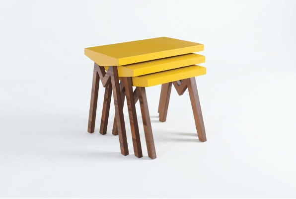 Kaffeetisch Beistelltisch Tische Wohnzimmertisch Tische Holztische 3tlg. Set 