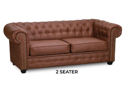 Chesterfield Sofa Stoff Grau Sofas Wohnzimmer Couch Sitzpolster Möbel
