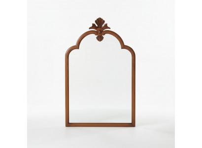 Holz Wand Spiegel Echte Handarbeit Italienische Wertarbeit Rahmen Wandspiegel
