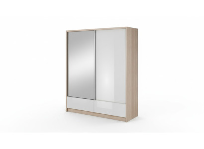 Garderobe Aufbewahrung 180cm Regal Schrank Archiv Schiebetüren Schiebetüren Büro