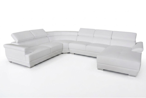 Sofa Ecksofa Design Polster Eckcouch Eckgarnitur Couch Wohnlandschaft UForm +USB