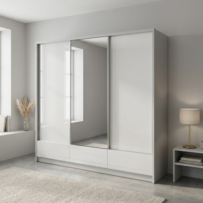 Großer Schlafzimmer Schwebe Türen Schrank 250cm Kleider Schränke