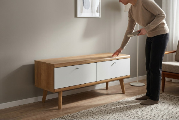 Sideboard RTV PRTV107 Tv Schrank Lowboard Design Holzschrank Schränke Fernseh