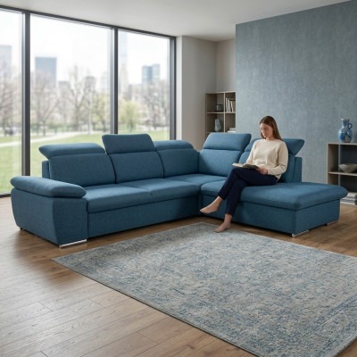 Sofa Ecksofa L-form Schlafgarnitur Ecksofa Eckcouch Bettkasten Wohnlandschaft