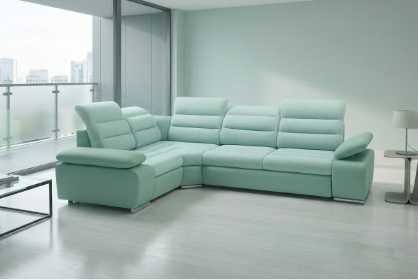 Ecksofa Wohnlandschaft Couch Polster Eckgarnitur Sofa Leder Eck Garnituren Neu