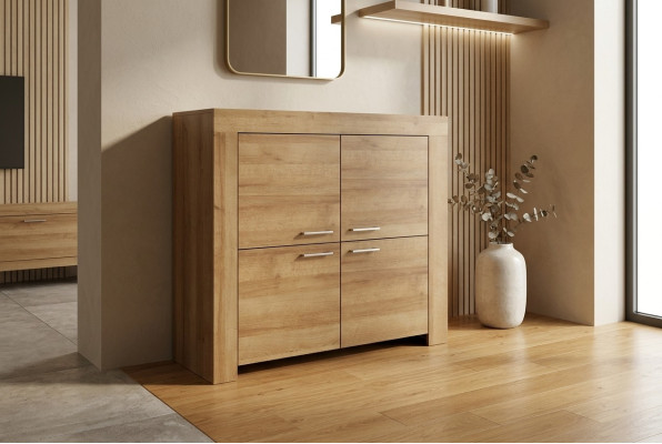 Kommode Kommoden Schrank Wohnzimmer Holz Schränke Vitrine Garderobe Sideboard