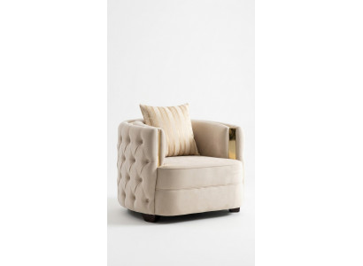 Wohnzimmer Luxus Sessel Moderne Einsitzer Design Chesterfield 1er Italien Möbel