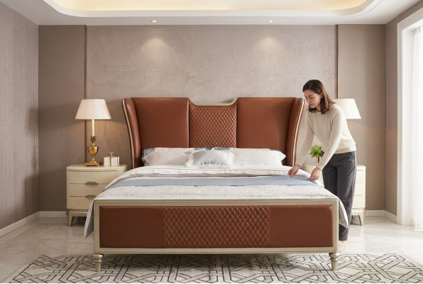 Luxus Schlafzimmer Möbel 2x Nachttische Moderne Beistelltische 2tlg
