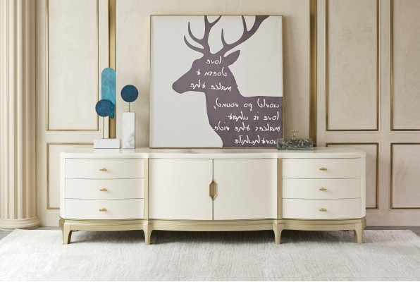 Sideboard Schrank Regal Möbel Holzschrank Weiß Sideboard Kommode
