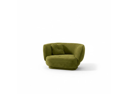 Sessel Sitz Grün Prianera Design Wohnzimmer Polster Einsitzer Möbel Luxus Stil