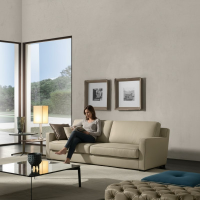 Design Textil 3 Sitzer Grau Couch Elegant Sofa Polsterung Prianera Wohnzimmer