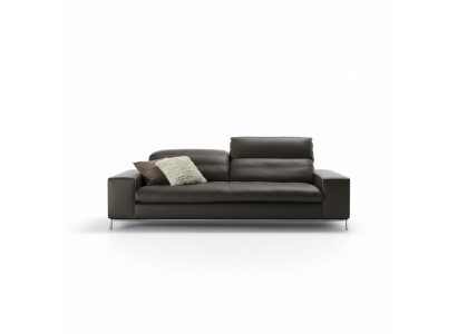 Modern Sofa 2 Sitz Luxus Leder Sofas Zweisitzer Wohnzimmer Design Prianera Couch