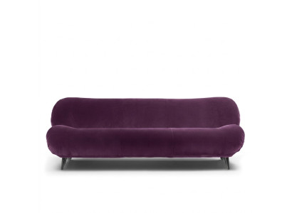 Prianera Luxus Sofa 3 Sitzer Sofas Sitz Stoff Design Couch Möbel Stil Textil Neu