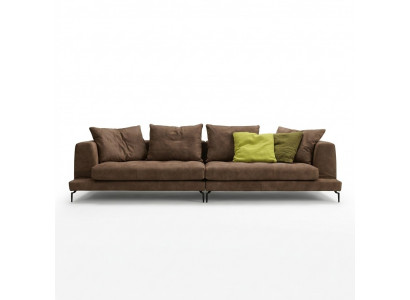Sofa 4 Sitz Sofas Luxus Polster Ledersofa Luxus Couch Leder Viersitzer