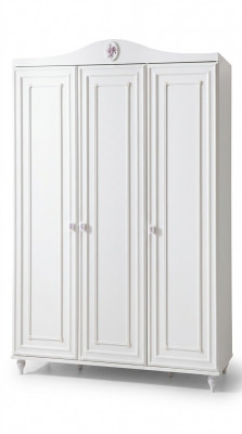 Kleiderschrank Designer Schrank Edler Holz Luxus Kinderzimmer 140cm 