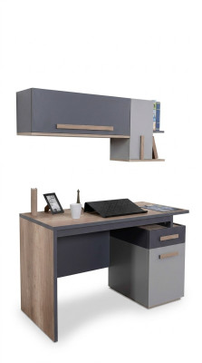 Schreibtisch Modern Tisch Wandregal Holz Jugend Kinderzimmer Möbel Design