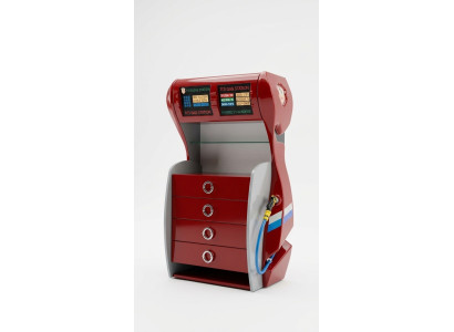 Kommode mit Schubladen Tankstelle Kinderzimmer Kommoden Möbel Holz Zimmer