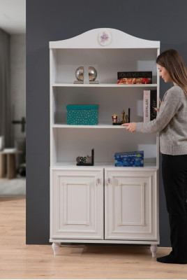 Design Regal Bücherschrank Bücherregal Jugendzimmer Möbel Design Weiße