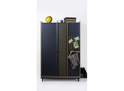 Schlafzimmer Kleiderschrank Design Jugend Kleiderschränke Blau Möbel Neu
