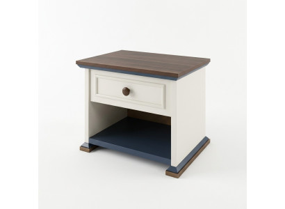 Design Modern Möbel Nachttisch Kinder Beistell Jugendzimmer Weiß Holz