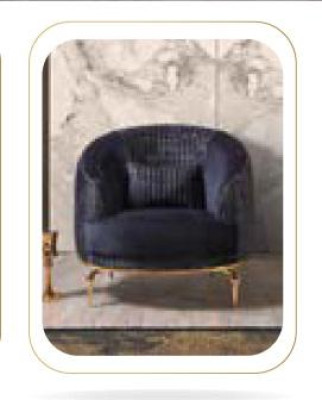 Luxus Einsitzer Sessel Couch Polster Möbel Relax Club Designer Sofa