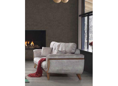 Luxus Dreisitzer Moderne Couch Polster Möbel Graue Couchen Sofas