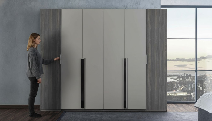 xxl Kleiderschrank Design Schrank Moderne Schränke Schlafzimmer Möbel Loft Neu