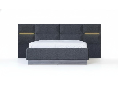 Bett Polster Design Material Holz Doppel Hotel Betten Neu Modernes