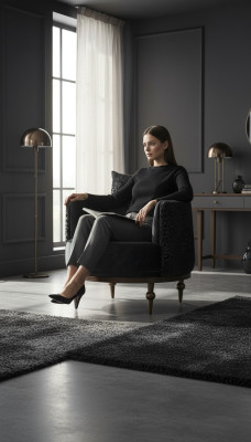 Rund Sessel Luxus Polster Design Textil 1 Sitzer Einsitzer Möbel Möbel