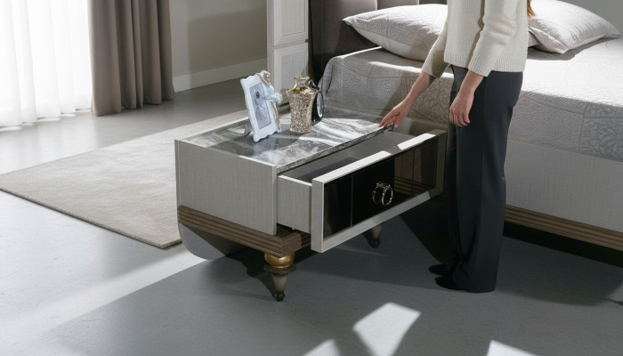 Luxus Tisch Nachttisch Design Beistelltisch Schlafzimmer Konsolen Tische
