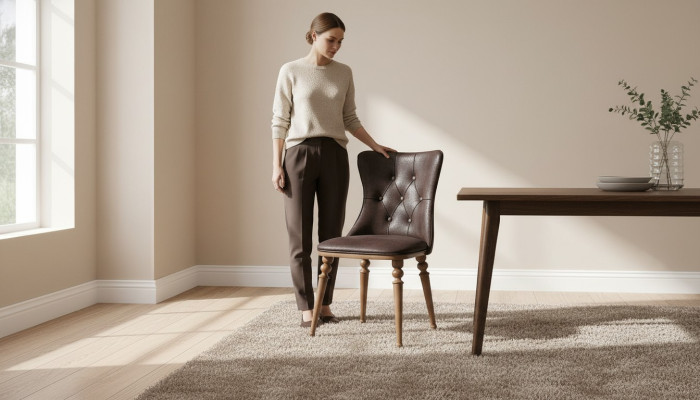 Lehnstühle Lehnstuhl Sessel Stuhl Textil Stühle Moderne Möbel Esszimmer