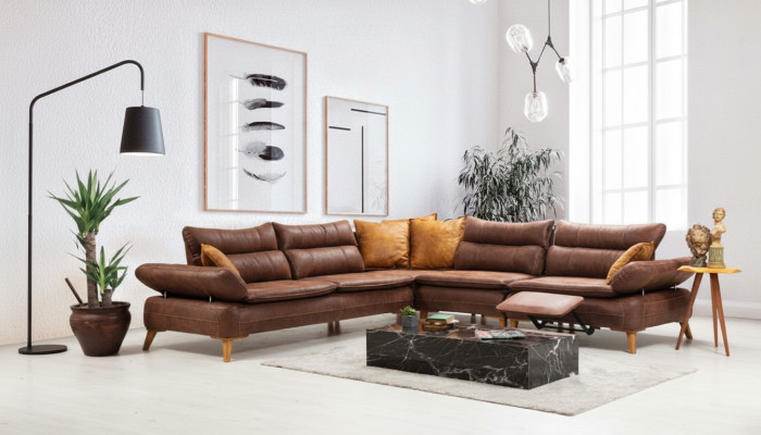 Multifunktion Couch Wohnlandschaft Elektrische Sofa Möbel Sound Leder
