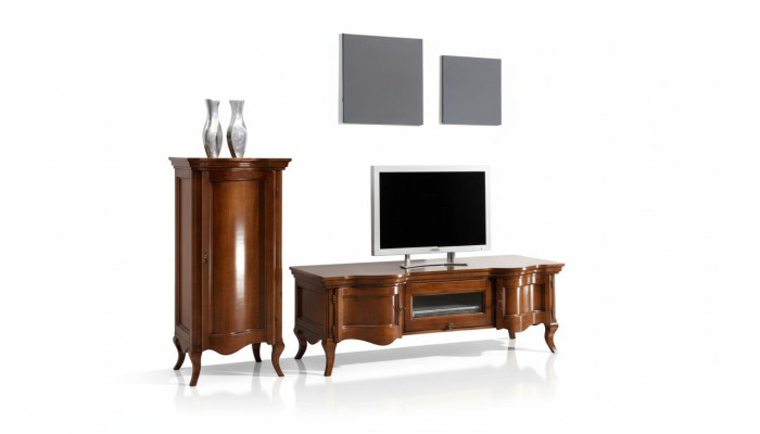 tv Scrhank Anrichte Braun rtv sideboard Kommode Schrank Regal Luxus Schränke Neu